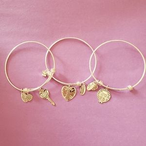 Extraordinary Life 3pc Bangle Set Christmas